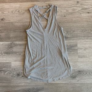 Made in the USA high neck tank top